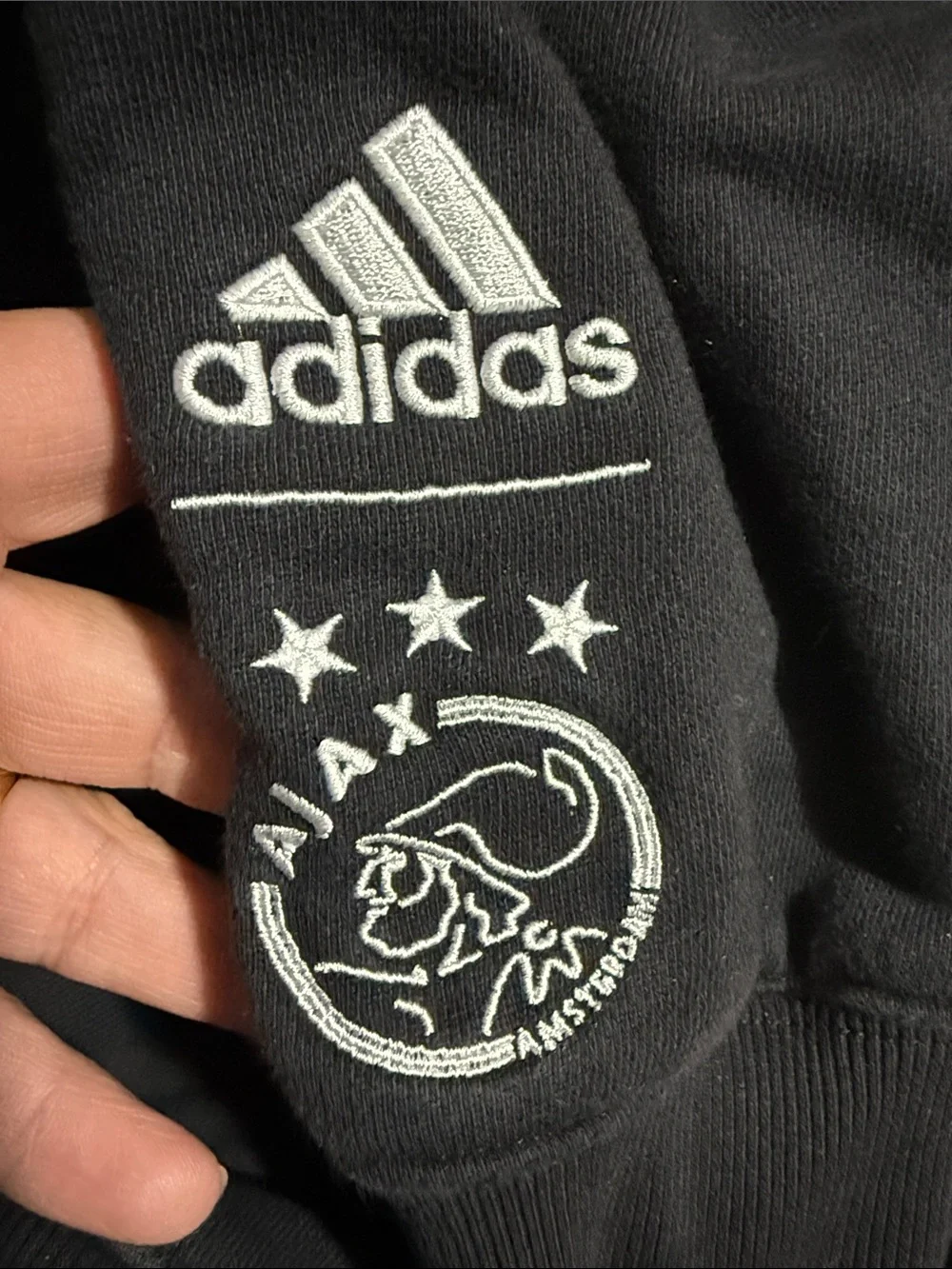 adidas black pullover